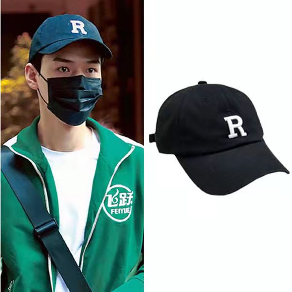 Topi Baseball Motif Bordir Gaya Korea Untuk Pasangan