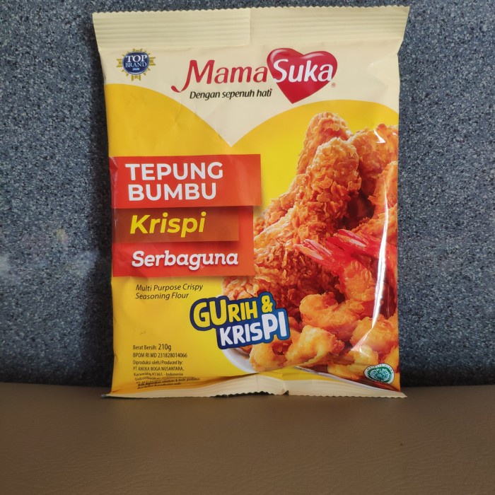 

MAMA Suka Tepung Bumbu Krispi Pack 210gr