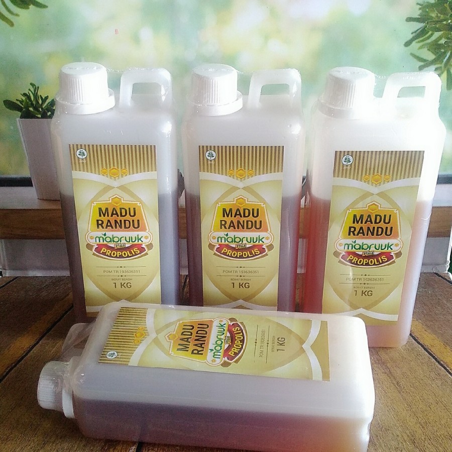 

NEW Madu Bunga Randu PLUS Propolis 1 Kg 1kg 1000 gr 1000gr Mabruuk