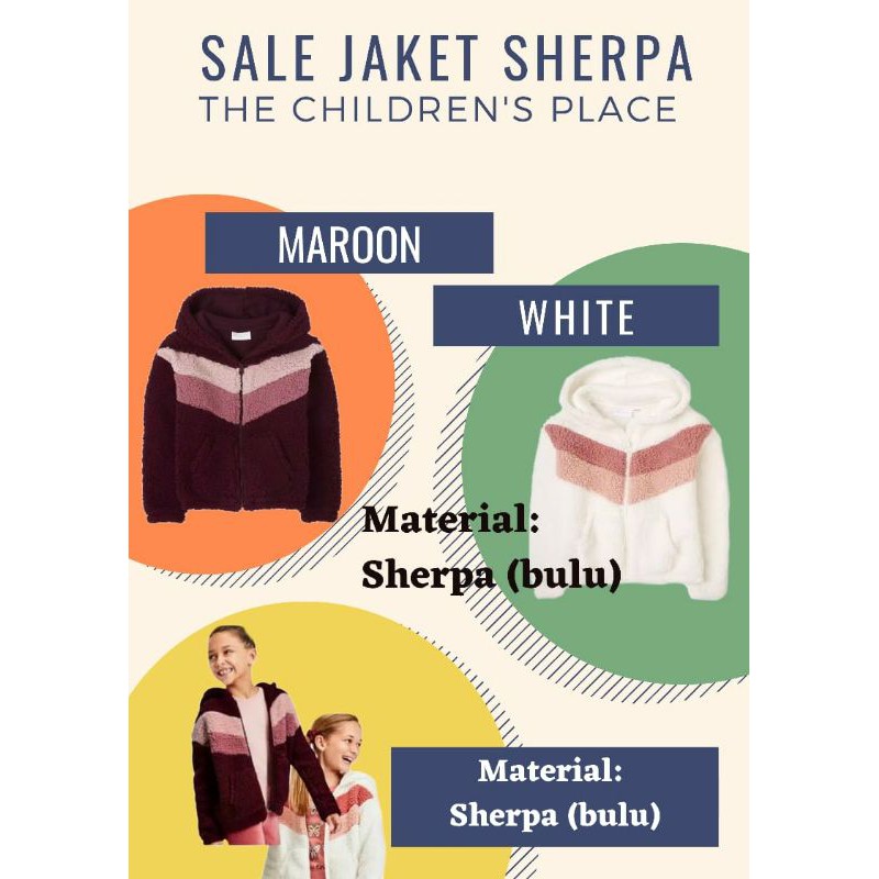 JAKET SHERPA THE CHILDREN'S PLACE