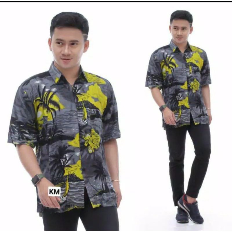 GJW WRD CLOTHING - KEMEJA PANTAI MURAH - KEMEJA PANTAI TERBARU - KEMEJA PANTAI PRIA WANITA