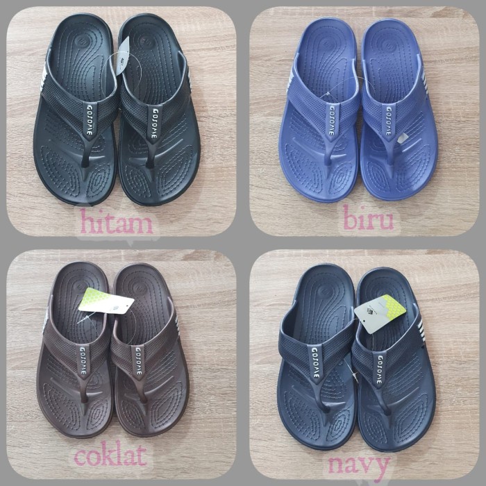 SANDAL JAPIT PRIA BAHAN KARET RINGAN DAN NYAMAN MERK GOSOME 922M ASLI IMPORT 