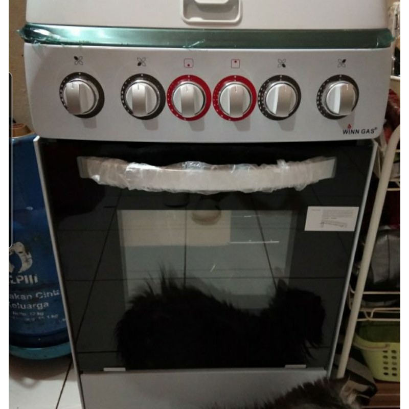 Kompor Oven Wingas W5060 Kompor 4 Tungku Plus Oven Api Atas Bawah Wingas W5060 Shopee Indonesia