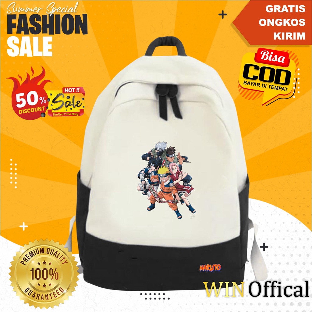 Tas Ransel Tas Anak Naruto Ransel Tas Anak Laki-Laki Dan Perempuan Anime Naruto Anak Sekolah Karakter Kartun Tas Punggung