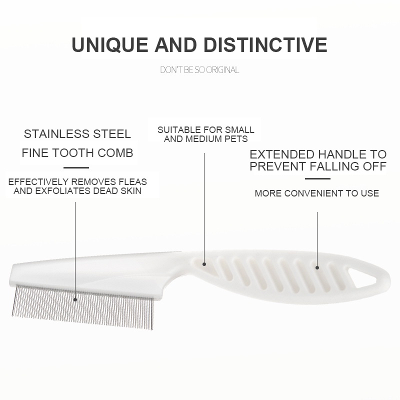 Sisir Kutu Kucing Anjing Pet Brush Grooming Hewan