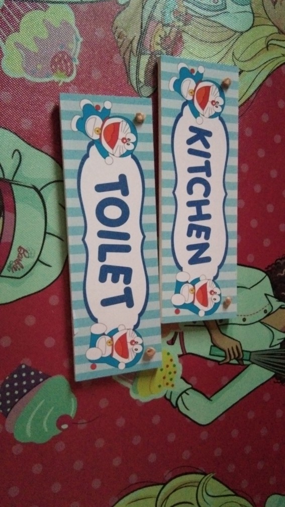 Wall Decor Pajangan Dinding Hiasan Rumah Walldecor Hiasan Dinding Motif Doraemon