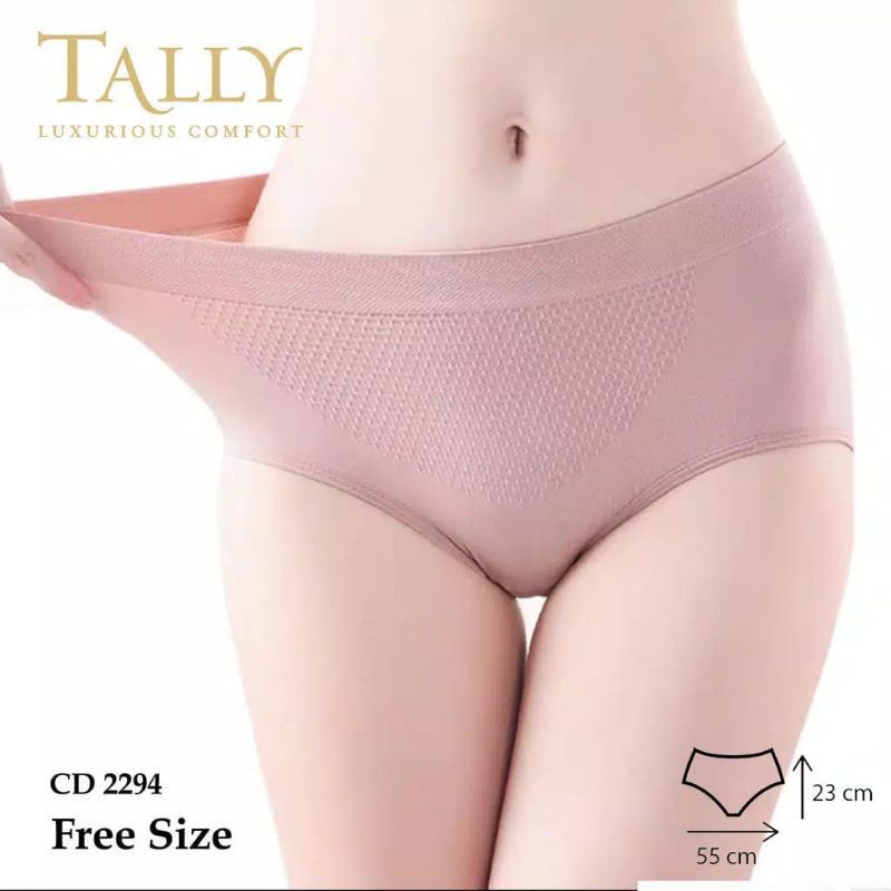 Celana Dalam Wanita Semi Korset bahan Pori | Tally art C 2294