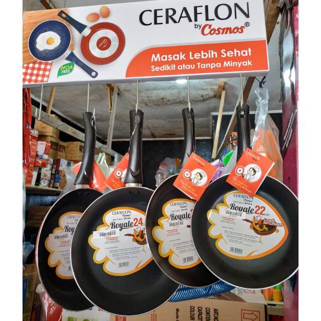 Teflon Cosmos Anti Lengket Ceraflon Cosmos Royale – Non Stick Frypan