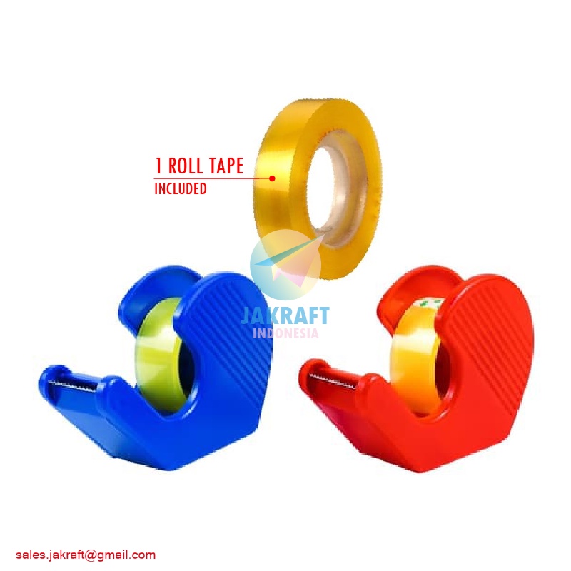 

(1 Unit) Mini Portable Tape Dispenser JOYKO TC-117 Tempat Isolasi Kecil Tajam