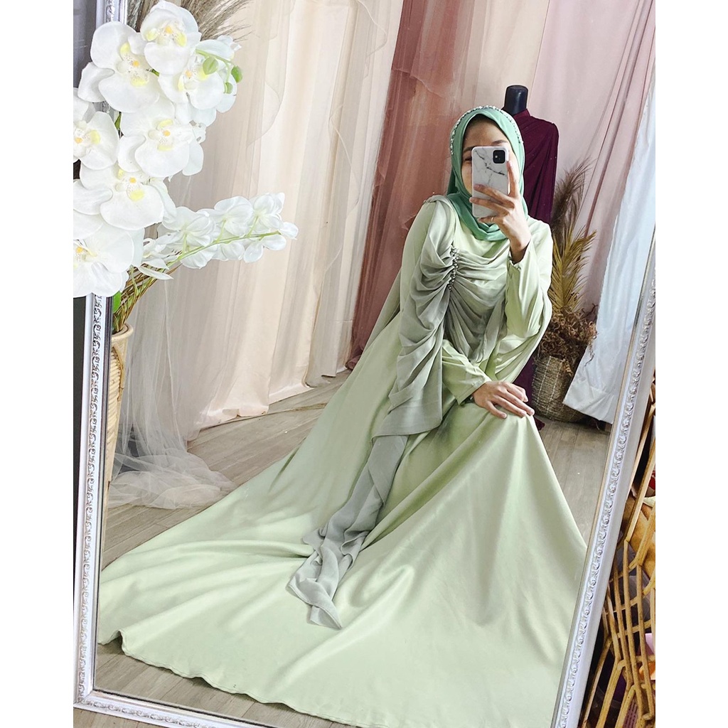 Salwa Dress| Gaun Pesta | Dress Kondangan | Dress Maternity