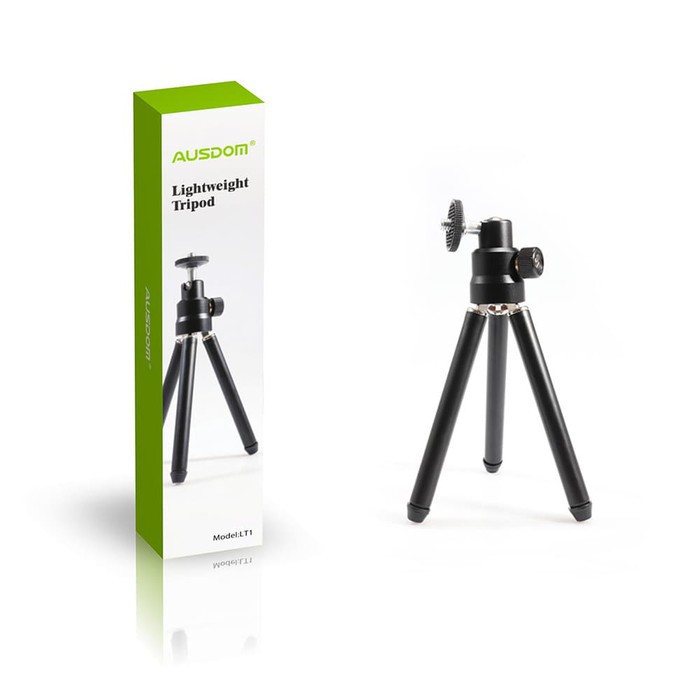 Ausdom Tripod Webcam Mini LT-1 - Portable PC Camera Stand LT1