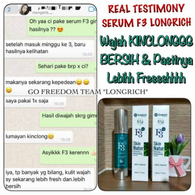 SERUM F3 LONGRICH