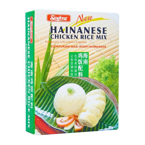 

Singlong Hainanese Chicken Rice Mix (Bumbu Nasi Hainan / Hainam / Hainanese / Ayam) Enak 90g