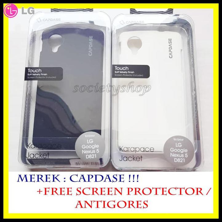 Baru Casing LG NEXUS 5 Google Hp Lama Cover Case Putih Hitam Murah Capdase - Putih QR0660