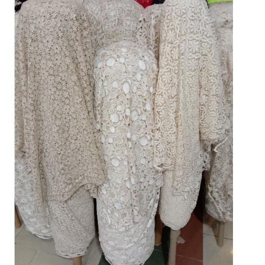 LDZQ kain/bahan brokat katun prada / brokat prada ︾ 34