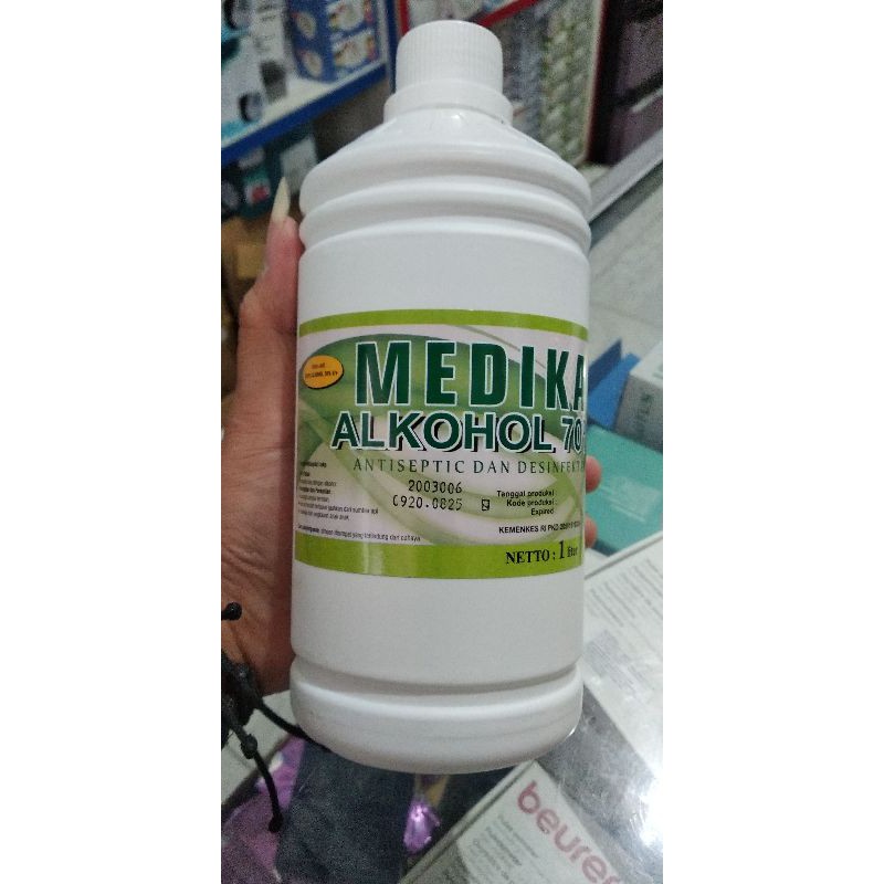 MEDIKA Cairan Antiseptic / Alkohol 70% / Alkohol 95% / Antiseptic / Alkohol