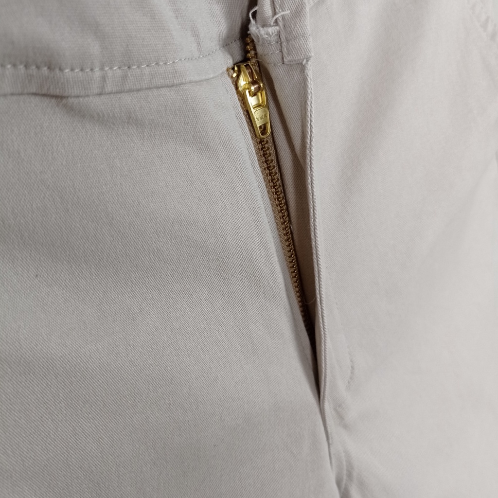 FREE ONGKIR | Celana Muslim Panjang Pria Chinos Sirwal / Celana Cingkrang Pria - SW02 Cream