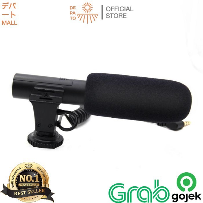 Microphone Camera Sidande Shotgun for DSLR Kamera Condenser MIC 01