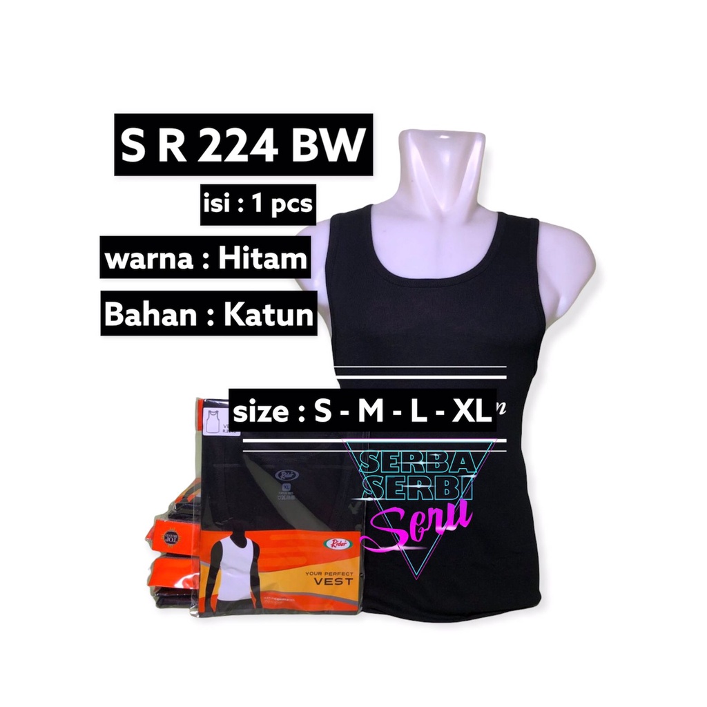 KAOS SINGLET PRIA RIDER R 224 B