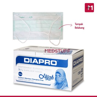 Masker Jilbab Masker Hijab Headloop Bedah Karet Motor Debu