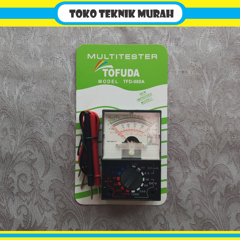 Multimeter Analog Kecil Tofuda