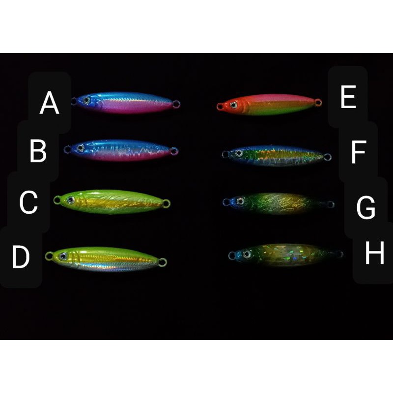 micro jig 40 Gram/metal jig/umpan pancing