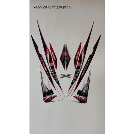 STRIPING XEON 2012 HITAM PUTIH