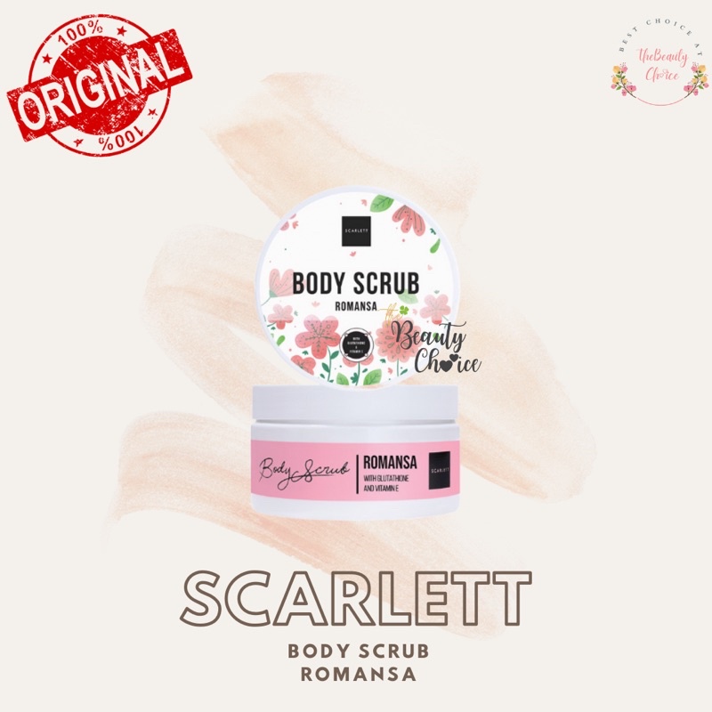 BPOM SCARLETT WHITENING BY FELICYA LOTION SHOWER GEL SCRUB SERUM JOLLY COFFEE POMEGRANATE BRIGHT-SCRUB ROMANSA