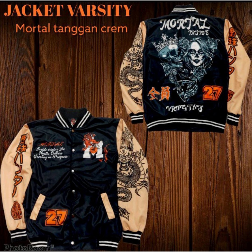 Varsity Jacket  / Jaket Varsity Bisbol / Varsity Basseball / Jaket Bisbol Viral Tiktok