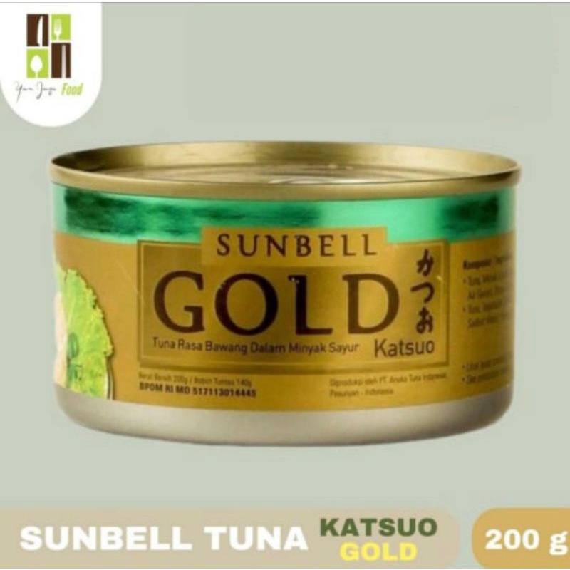 

SUNBELL TUNA KALENG KATSUO GOLD 200GR