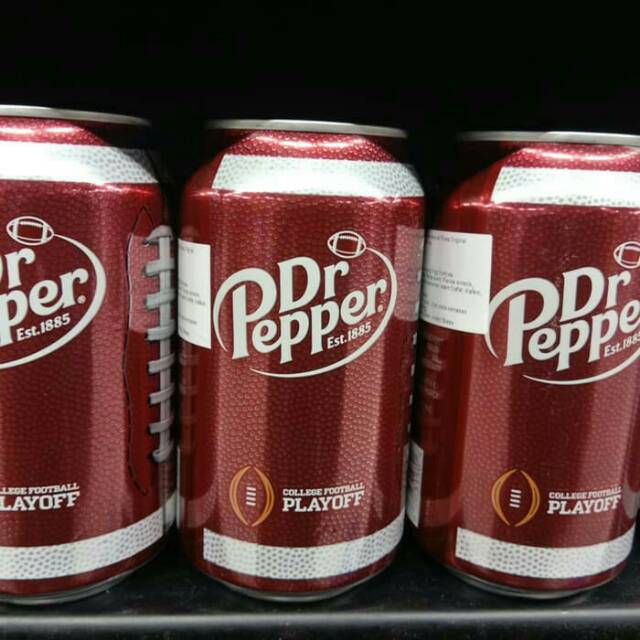 

Minuman berenergi Dr pepper reguler 355ml