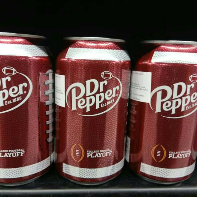 

Minuman berenergi Dr pepper reguler 355ml