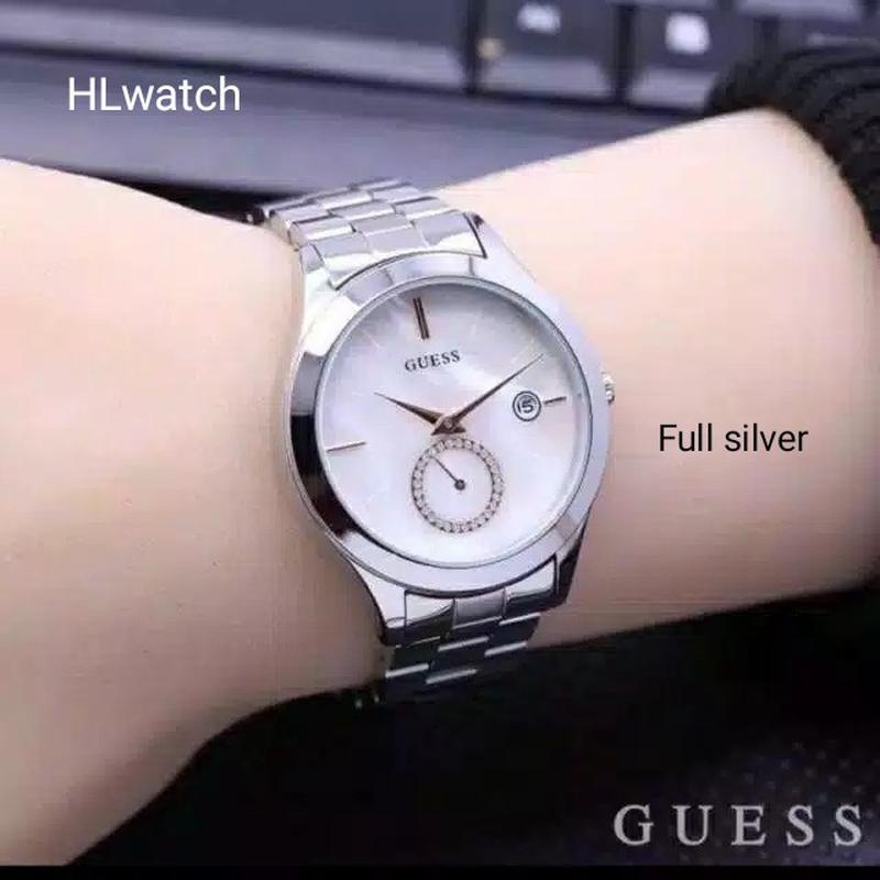 Jam Tangan Wanita Mewah Murah Jam Cewek Elegan Water Resistant Arloji Wanita Kecil Anti Air Rantai J