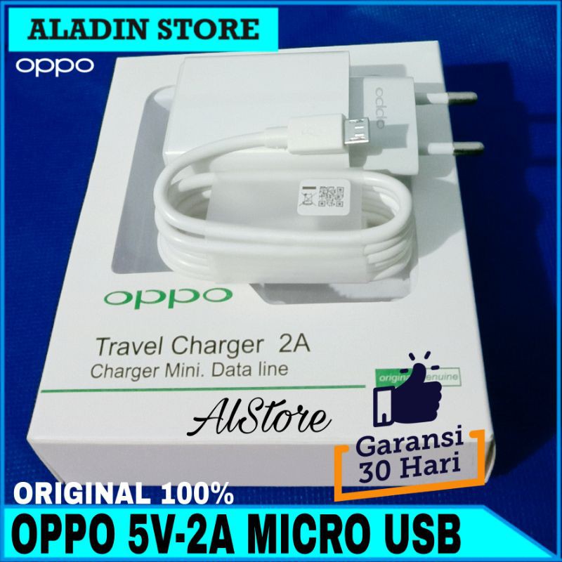 Charger Oppo F3 F5 F5 Youth F7 ORIGINAL 100% Micro USB