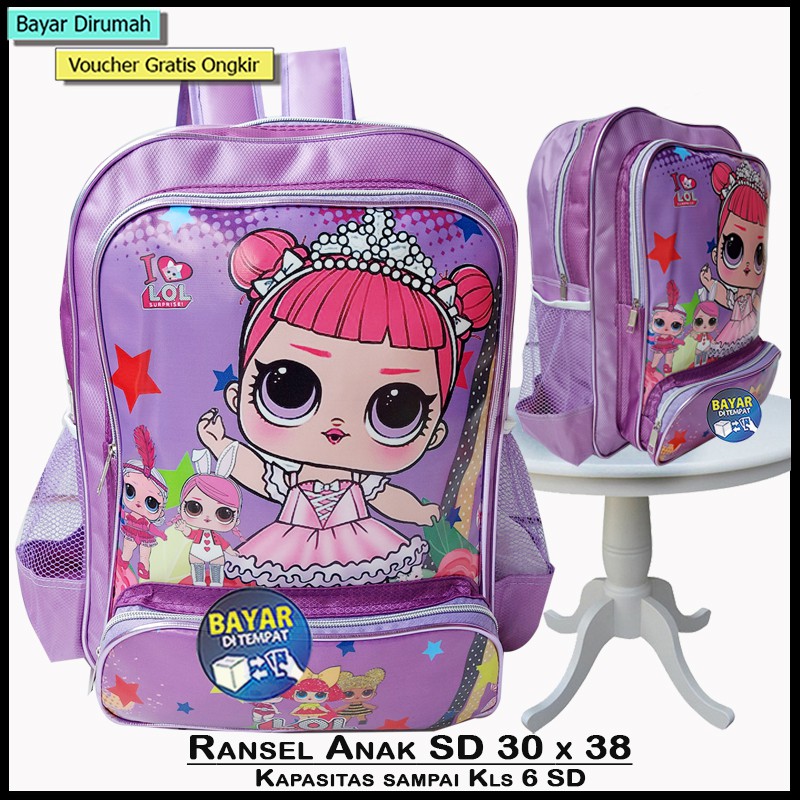 Tas Ransel Anak Perempuan SD Tas Sekolah Anak SD Tas Anak Cewek Ransel Anak SD