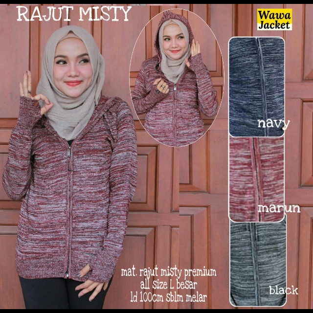 JAKET RAJUT / JAKET HOODIE RAJUT / JAKET RAJUT MURAH / JAKET BEST SELLER / JAKET RAJUT KEKINIAN
