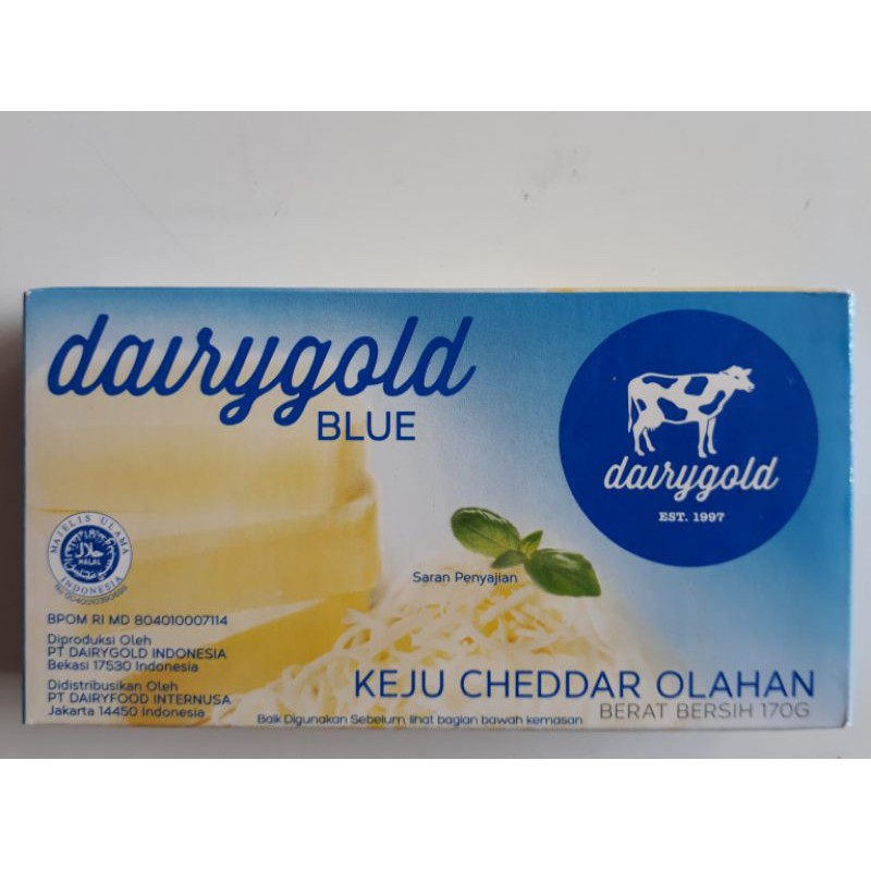 

Keju Cheddar Dairygold Blue