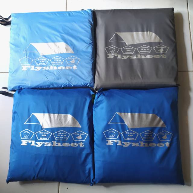 FLYSHEET 19 LOOP uk 3x4m