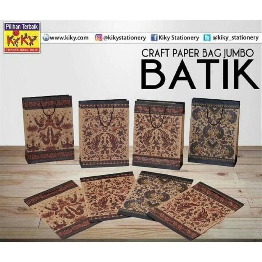 

Paper Bag Kraft Jumbo Batik