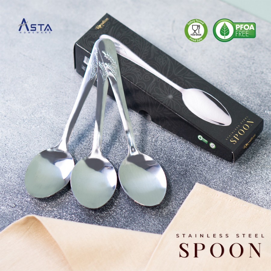 Sendok Garpu ASTA / Alat Makan Set 12 Pcs Spoon Fork Sendok Makan Garpu Makan