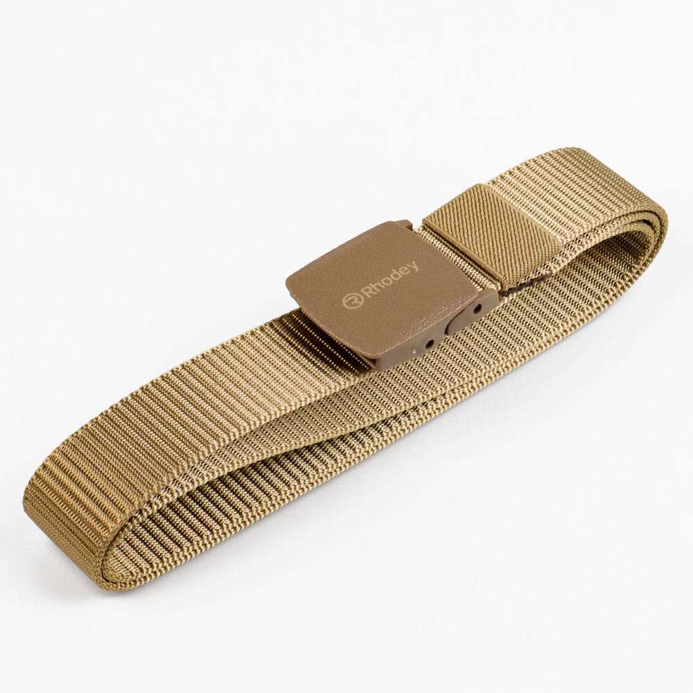 【COD】 Rhodey` Gesper Non-Metal Anti Xray` Tactical Webbing Belt` Sabuk Canvas` Ikat Pinggang Outdoor