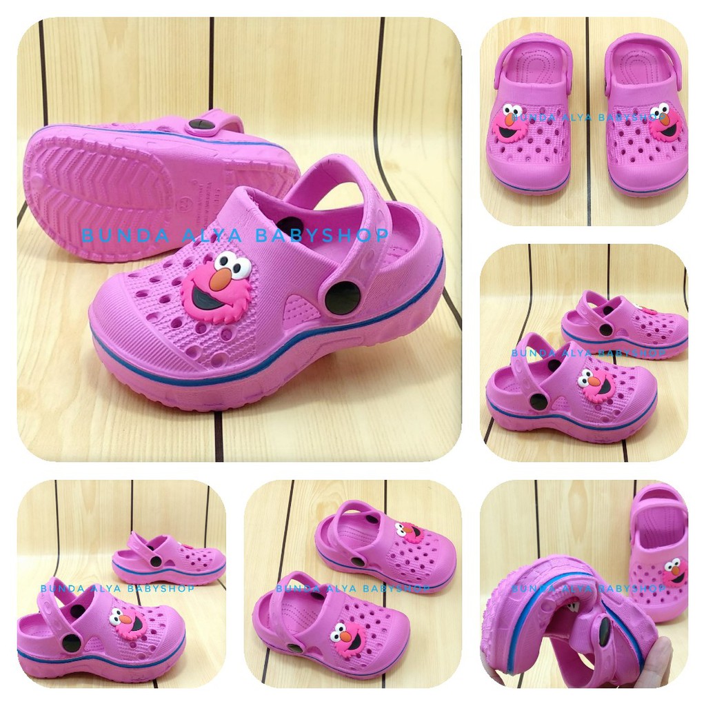 Sandal Anak Perempuan Karet Usia 6 Bulan 1 2 Tahun FANTA Lentur - Sandal Anak Cewek Motif Kartun Lucu Size 18 - 23