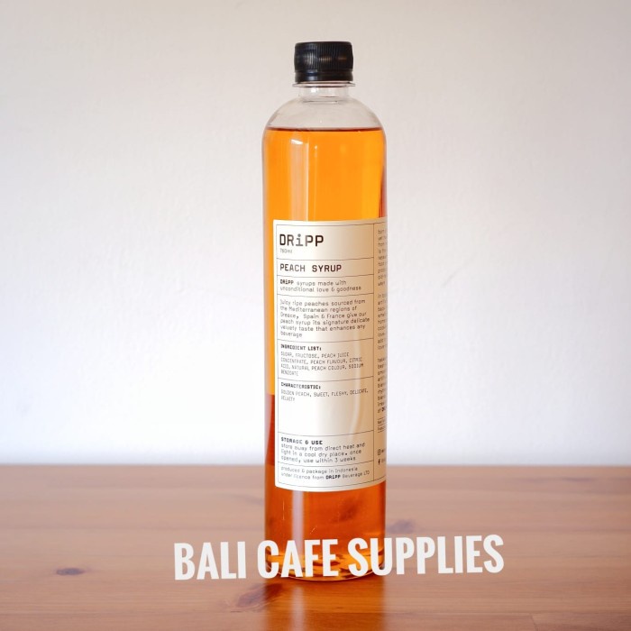 

Dripp Syrup Peach 760ml