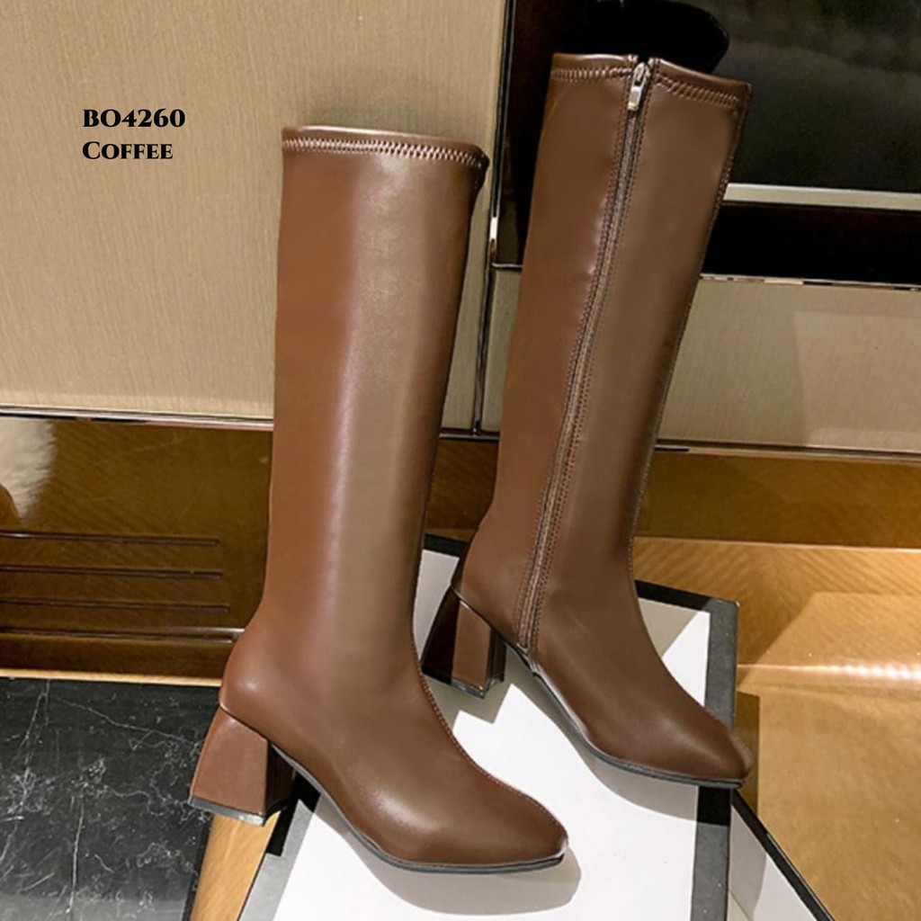 PRF RESTOCK Sepatu Long Boots Flat Korea BO4260