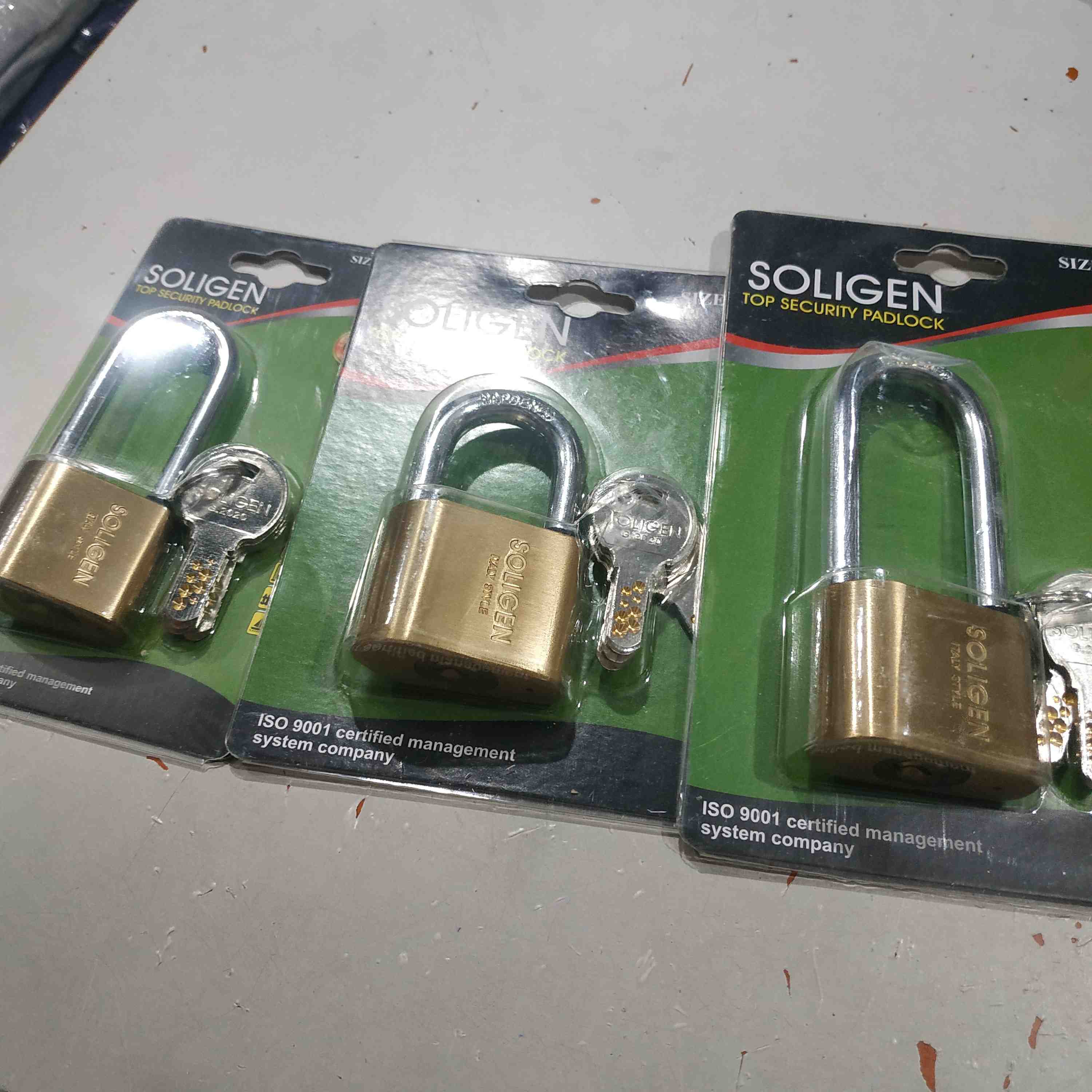 Gembok Soligen Per 50 Mm Panjang Kuningan Computer Key