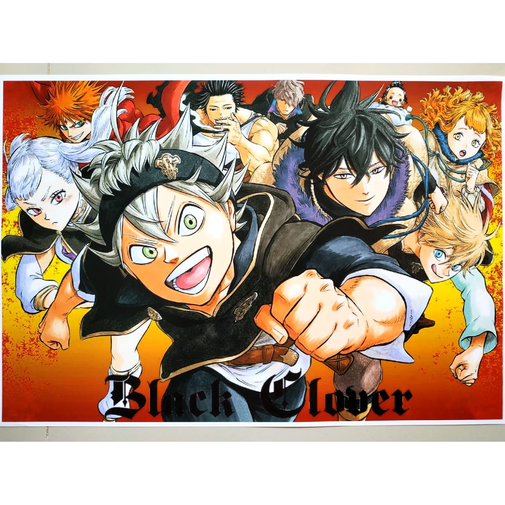 Poster Anime Black Clover 1 Merchandise