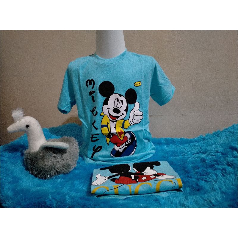 Baju Kaos Anak Mickey Gucci 2-8 Tahun