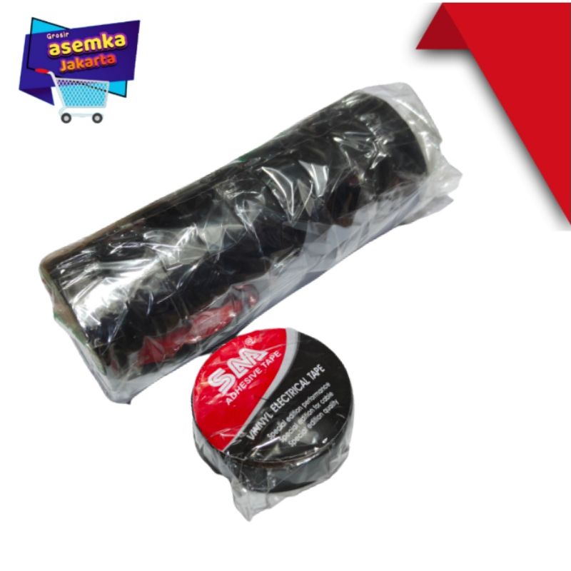 

Solatip Kabel isolasi Hitam kecil 10pcs roll Merek Random grosir