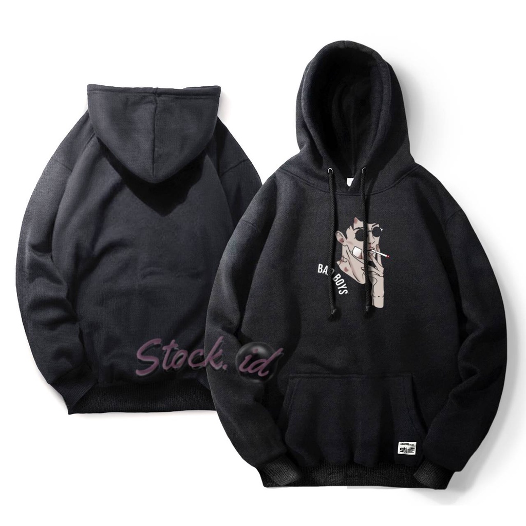 (( SIAP KIRIM )) HOODIE BAD BOY/SWEATER HOODIE PRIA ORIGINAL JUMBO M-L-XL-XXL-XXXL/ HOODIE BASIC OVE