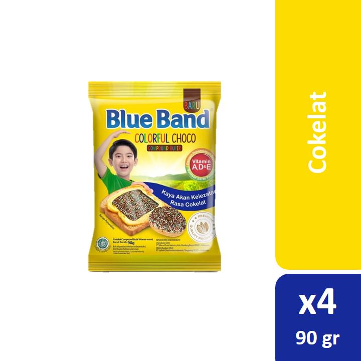 

Blue Band Chocolate Sprinkle Colorful 90 gr - 4pcs